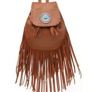 Fringe bohemian festival backpack